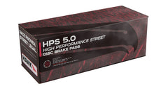 Load image into Gallery viewer, Evo 10 - Hawk Performance - (1-piece front rotor) High Perf. Street 5.0 Rear Brake Pads