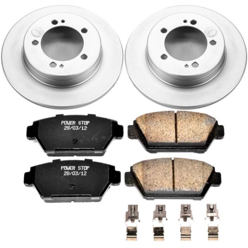 Eclipse GSX - PowerStop - Eagle Talon Rear Z17 Geomet Coated Brake Kit