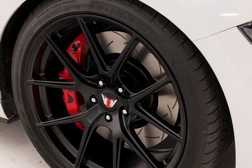 Evo 10 - DBA - Rear 4000 Series Drilled Wavey Rotor