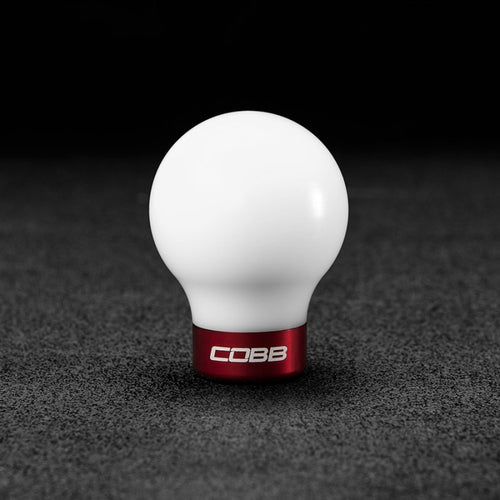 Evo 10 / Ralliart - COBB - GSR/MR/MRT White with Red Base Shift Knob