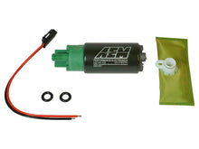 Load image into Gallery viewer, Evo 4-9 - AEM - 340LPH 65mm Fuel Pump Kit w/o Mounting Hooks - Ethanol Compatible