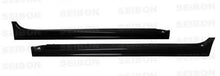 Load image into Gallery viewer, Evo 10 - Seibon - OEM-style Carbon Fiber Side Skirts