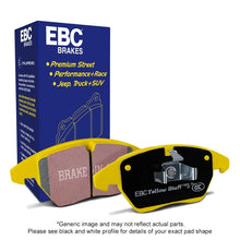 Load image into Gallery viewer, Evo 10 - EBC - 0 Turbo (1 piece rotor) Yellowstuff Rear Brake Pads