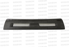 Load image into Gallery viewer, Evo 10 - Seibon - Shaved Emblem Carbon Fiber Front Grill does not fit MR model
