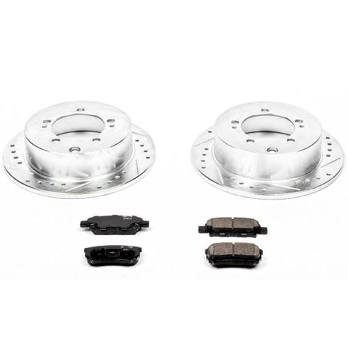 Lancer Ralliart (2004-2006) - PowerStop - Rear Z23 Sport Brake Kit