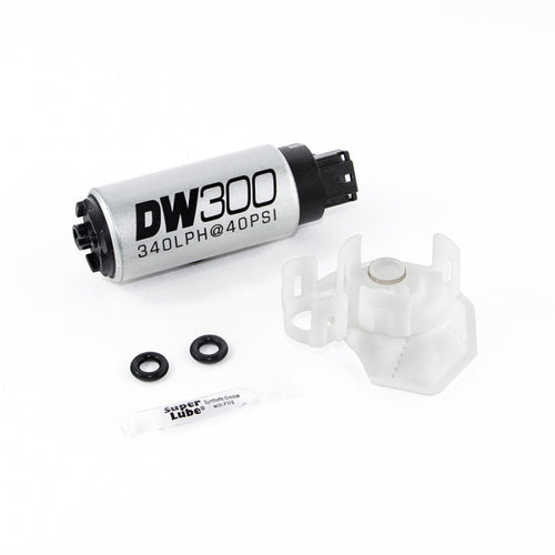 Evo 10 - DeatschWerks - 340lph DW300C Compact Fuel Pump w/Install Kit (w/o Clips)