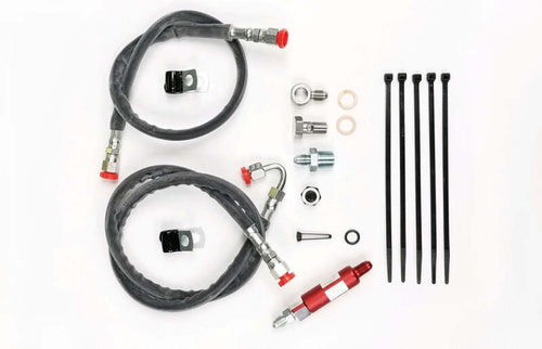Evo 9 - Forced Performance - Journal Bearing to Filter Housing Oil Supply Line w/Filter