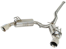 Load image into Gallery viewer, Evo 10 - aFe - Takeda Exhaust 304SS Dual Cat-Back w/ Polished Tips 2.0L Turbo
