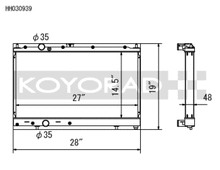 Load image into Gallery viewer, Evo 456 - Koyo Radiator
