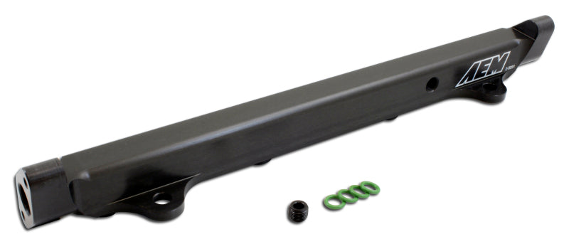 Evo 789 - AEM - Black Fuel Rail