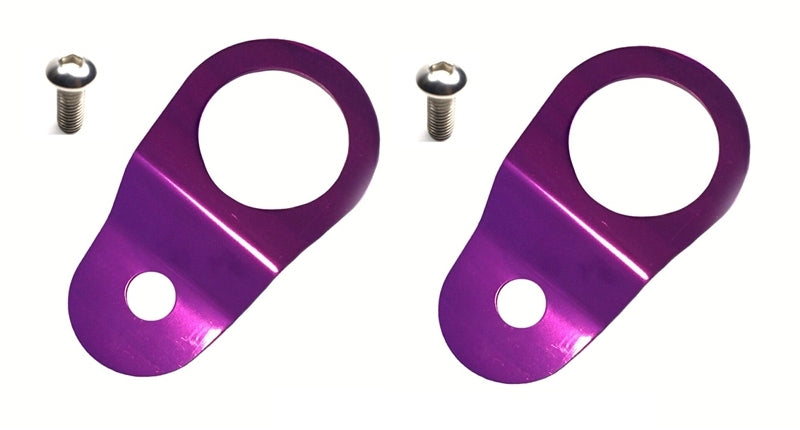 Evo 789 - Torque Solution - Radiator Mount Combo with Inserts (Purple)