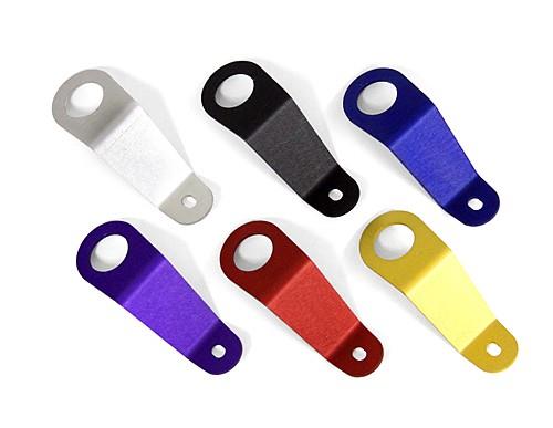 Evo 789 - BLOX Racing - Radiator Stay - Silver (Single piece)