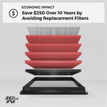 Load image into Gallery viewer, Evo 10 - K&N Engineering - Drop In Air Filter