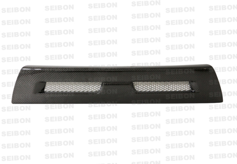 Evo 10 - Seibon - Shaved Emblem Carbon Fiber Front Grill does not fit MR model