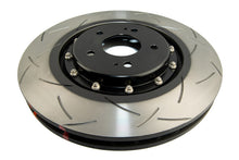Load image into Gallery viewer, Evo 10 - DBA - Front Slotted 5000 Series 2 Piece Rotor Assembled w/ Black Hat