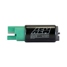 Load image into Gallery viewer, Evo 4-9 - AEM - 340LPH 65mm Fuel Pump Kit w/o Mounting Hooks - Ethanol Compatible