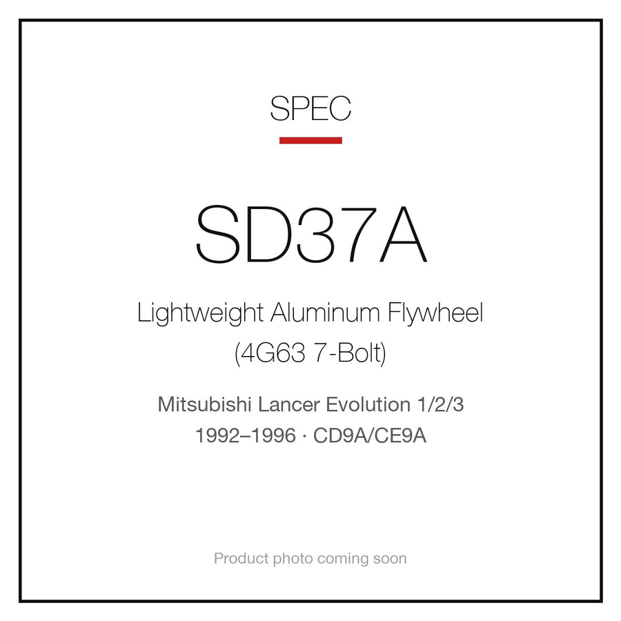 Evo 123 - SPEC - Lightweight Aluminum Flywheel (4G63 7-Bolt)