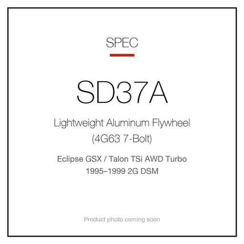 Eclipse GSX - SPEC - Lightweight Aluminum Flywheel (1995–1999 4G63 Turbo AWD)