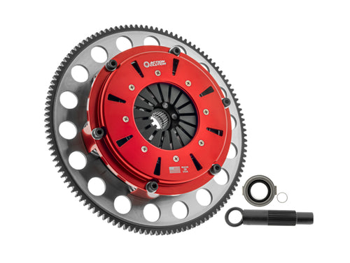 Eclipse GSX 1G - Action Clutch - 2.0L (4G63T) Turbo 7.25in Twin Disc Race Clutch w/Steel FW