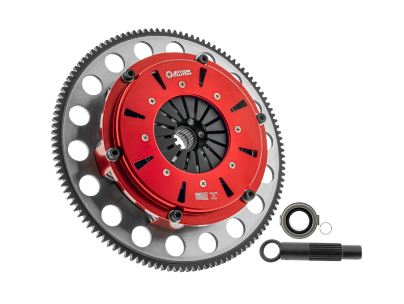 Eclipse GSX 1G - Action Clutch - 2.0L (4G63T) Turbo 7.25in Twin Disc Race Clutch w/Steel FW