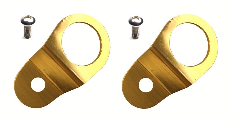 Evo 8-9 - Torque Solution - Radiator Mount Combo with Inserts (Gold)