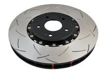 Load image into Gallery viewer, Evo 10 - DBA - Front Slotted 5000 Series 2 Piece Rotor Assembled w/ Black Hat