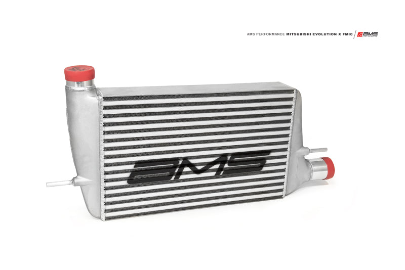 Evo 10 - AMS Performance - Front Mount Intercooler w/Modular Cast End Tanks & Logo