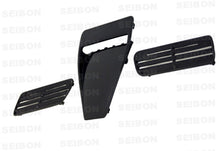 Load image into Gallery viewer, Evo 10 - Seibon - Carbon Fiber Hood Scoop - Only Fits OEM Hoods (Not Seibon Hoods)
