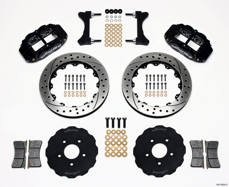 Evo 789 - Wilwood - Narrow Superlite 6R Front Hat Kit 13.06in Drilled