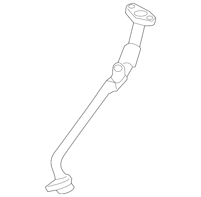 Evo 10 - Mitsubishi OEM - Oil Return Tube for Turbocharger