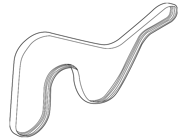 Evo 8-9 - Mitsubishi OEM - Serpentine Belt