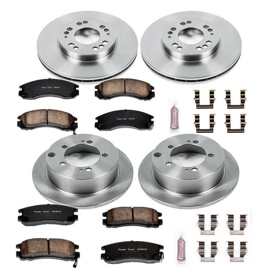 Eclipse GSX 2G - PowerStop - Front & Rear Autospecialty Brake Kit