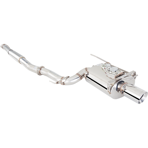Evo 789 - Varex Muffler / XForce Exhaust - 3" Stainless Steel Cat-Back Exhaust System