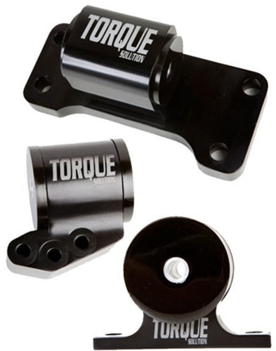 Evo 789 - Torque Solution - Billet Aluminum 3 piece Engine Mount Kit