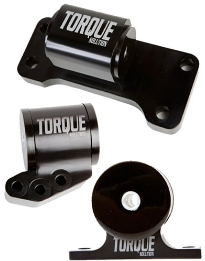 Evo 789 - Torque Solution - Billet Aluminum 3 piece Engine Mount Kit