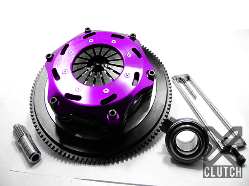 Evo 10 - XClutch - 2.0L 7.25in Twin Solid Ceramic Clutch Kit