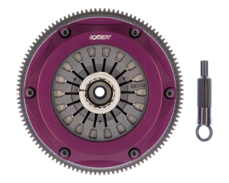 Evo 4-9 - Exedy - Hyper Twin Cerametallic Clutch Sprung Center Disc