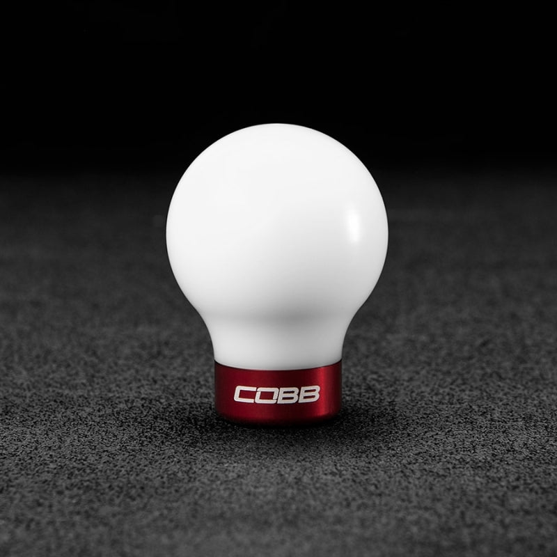 Evo 10 / Ralliart - COBB - GSR/MR/MRT White with Red Base Shift Knob