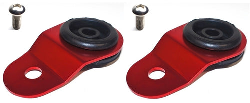 Evo 789 - Torque Solution - Radiator Mount Combo with Inserts (RED)