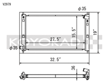 Load image into Gallery viewer, Evo 10 - Koyo - (AT/MT) / Ralliart Turbo Radiator
