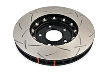 Load image into Gallery viewer, Evo 789 - DBA - Front Slotted 5000 Series 2 Piece Rotor Assembled w/ Black Hat
