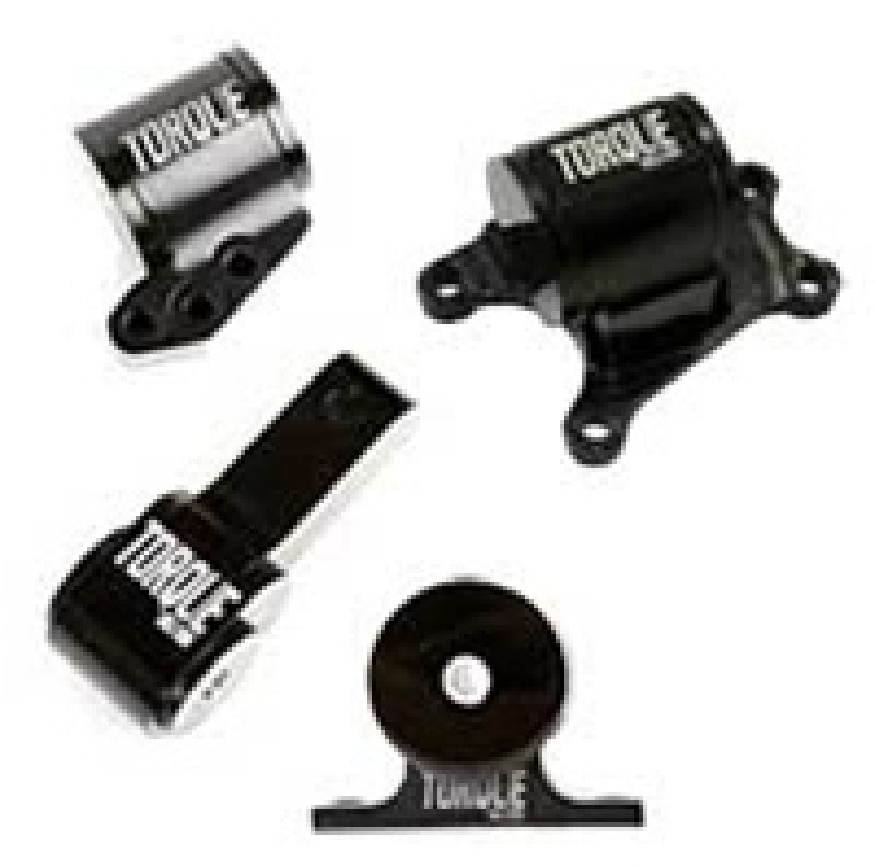 Evo 789 - Torque Solution - Billet Aluminum 4 Piece Engine Mount Kit