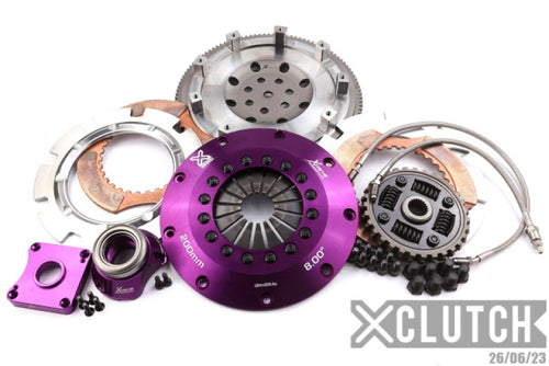 Evo 4-9 - XClutch - 2.0L 8in Twin Sprung Ceramic Clutch Kit