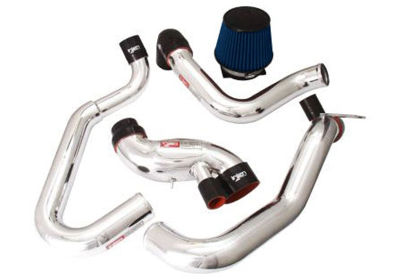 Evo 789 - Injen - Cast Aluminum Intake System w/ Full Intercooler Piping Polished Short Ram Int
