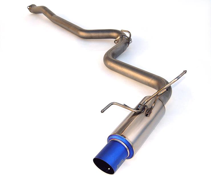 Evo 10 - Invidia - 2009+ 80mm Single Outlet Full Titanium Cat-Back Exhaust