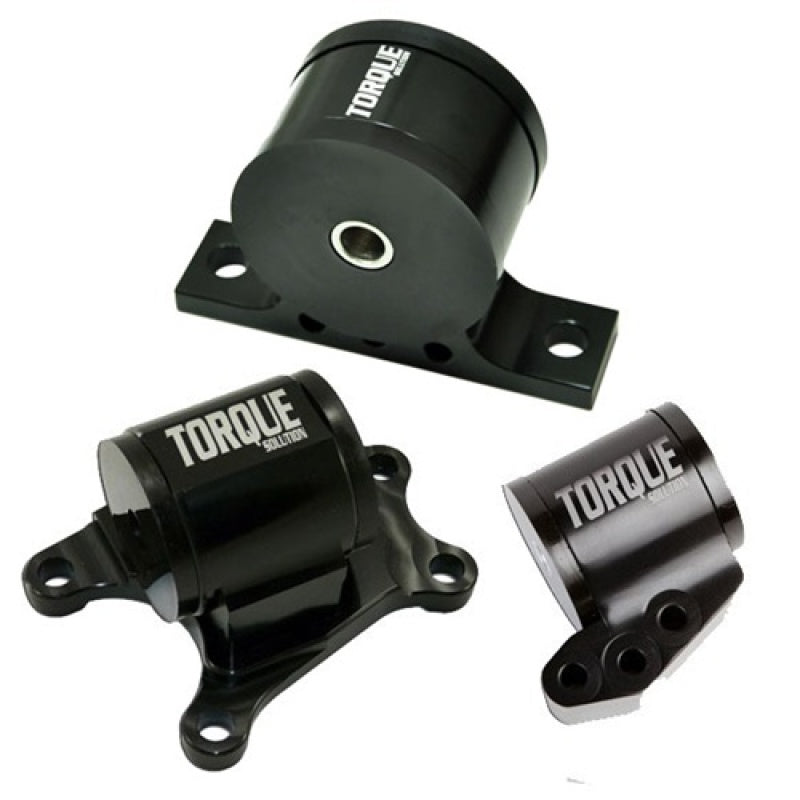 Evo 789 - Torque Solution - Billet Aluminum 3 piece Engine Mount Kit