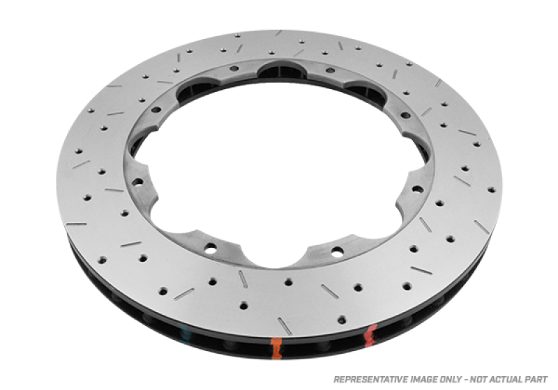 Evo 789 - DBA - Front Drilled & Slotted 5000 Series Brembo Onl