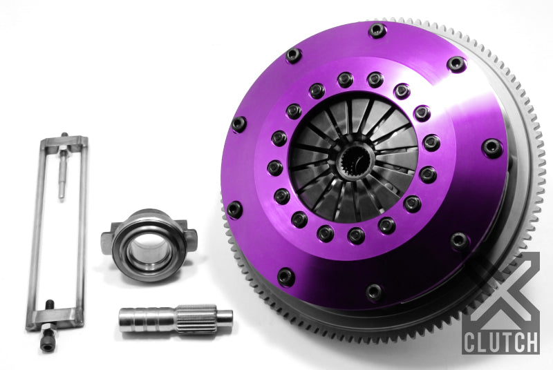 Evo 10 - XClutch - 2.0L 8in Twin Solid Ceramic Clutch Kit