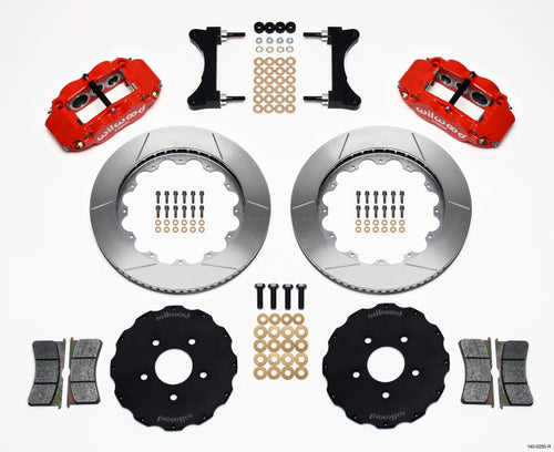 Evo 789 - Wilwood - Narrow Superlite 6R Front Hat Kit 14.00in Red