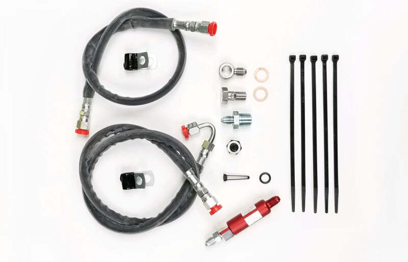Evo 9 - Forced Performance - Journal Bearing to Filter Housing Oil Supply Line w/Filter